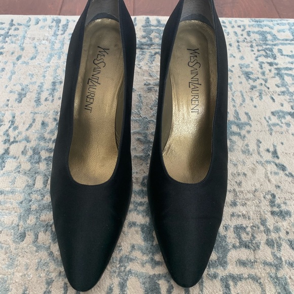 Saint Laurent black Satan Pumps - Picture 4 of 6